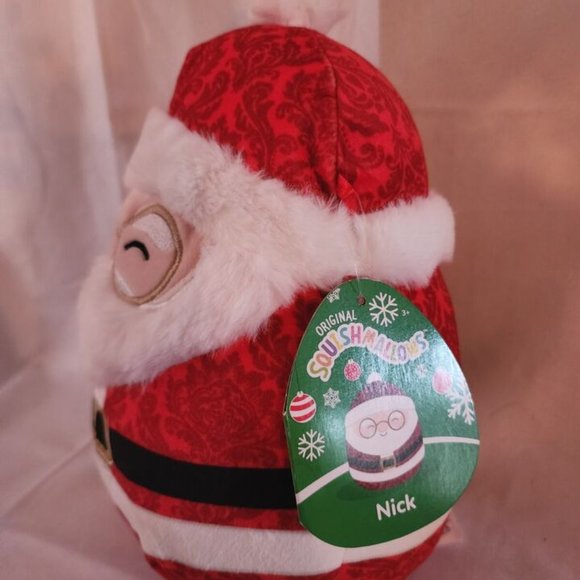 SQUISHMALLOWS 10" New "NICK" SANTA CLAUS KellyToy CHRISTMAS 2022 - Picture 4 of 8
